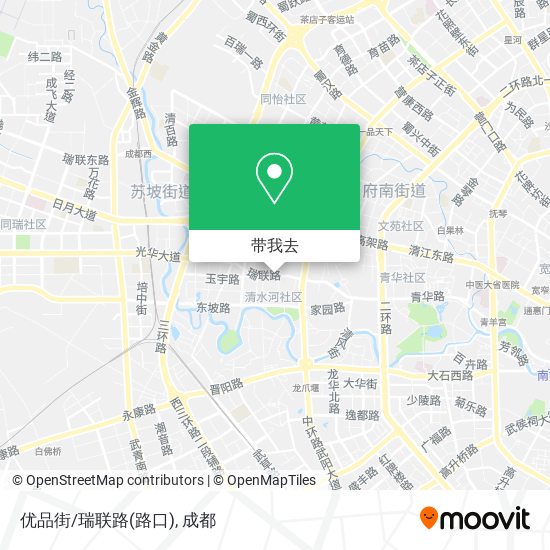 优品街/瑞联路(路口)地图