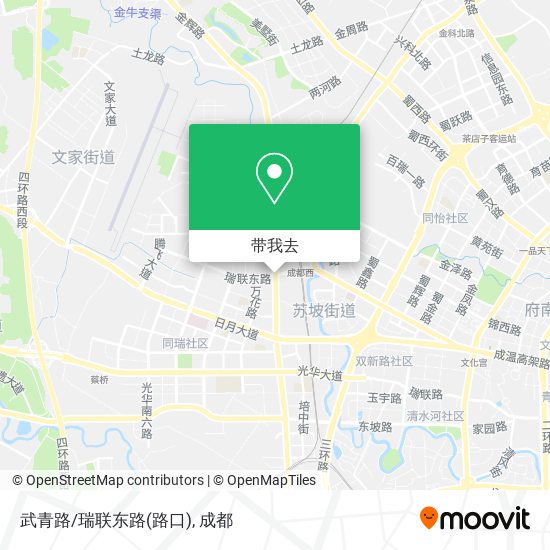 武青路/瑞联东路(路口)地图