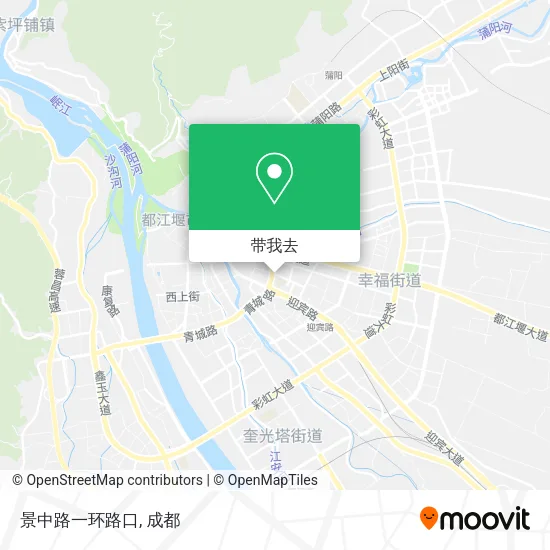 景中路一环路口地图