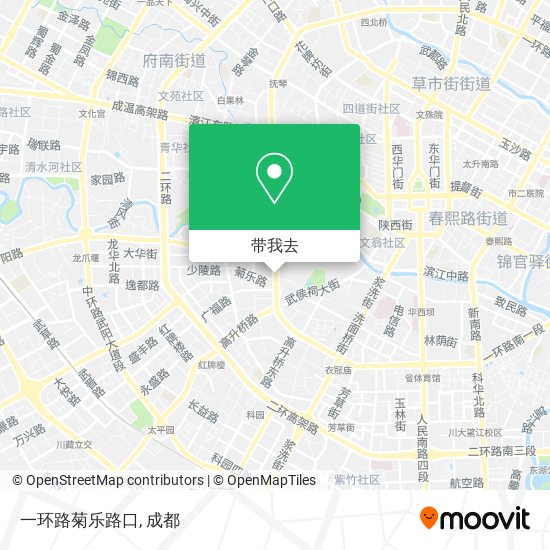 一环路菊乐路口地图