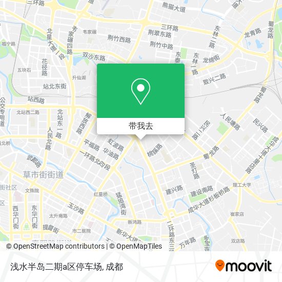浅水半岛二期a区停车场地图