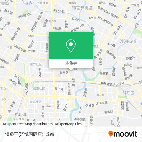 汉堡王(泛悦国际店)地图