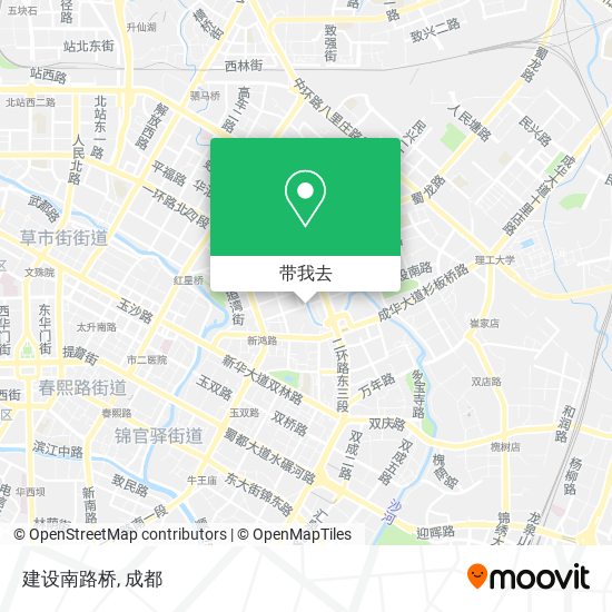 建设南路桥地图