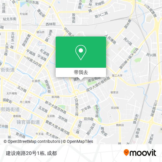 建设南路20号1栋地图