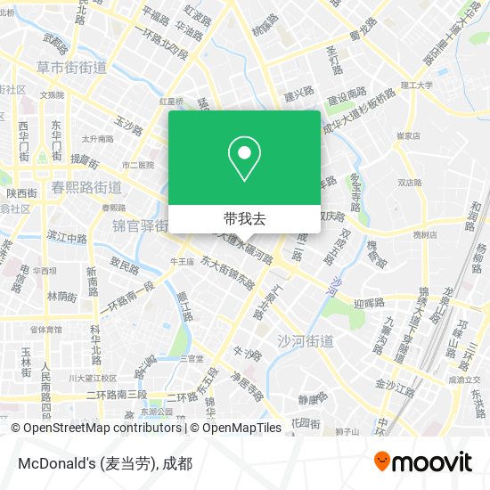 McDonald's (麦当劳)地图