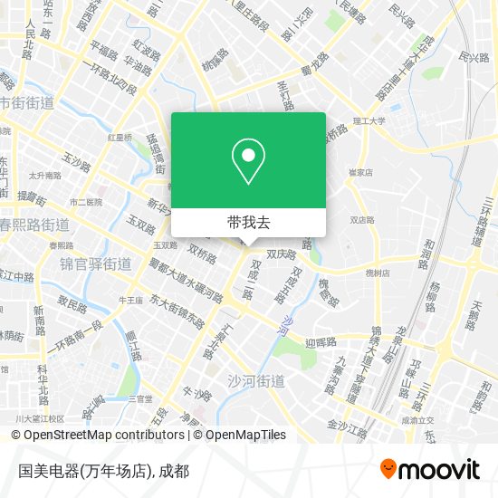 国美电器(万年场店)地图