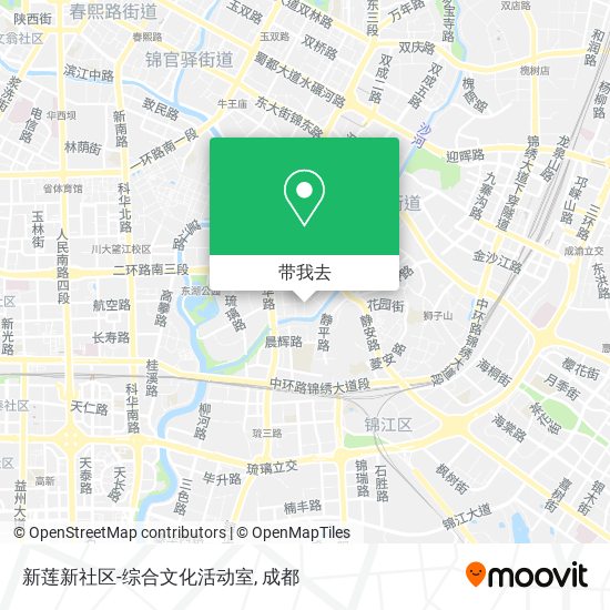 新莲新社区-综合文化活动室地图