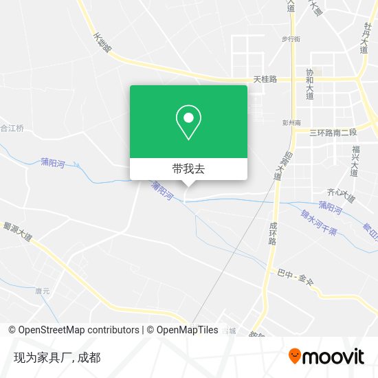 现为家具厂地图