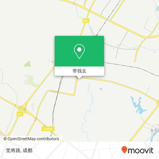觉将路地图