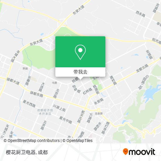 樱花厨卫电器地图