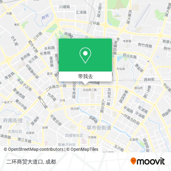 二环商贸大道口地图