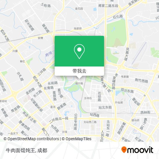 牛肉面馄饨王地图