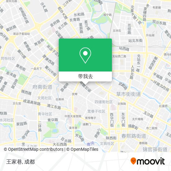 王家巷地图