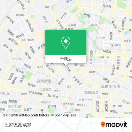 王家饭店地图