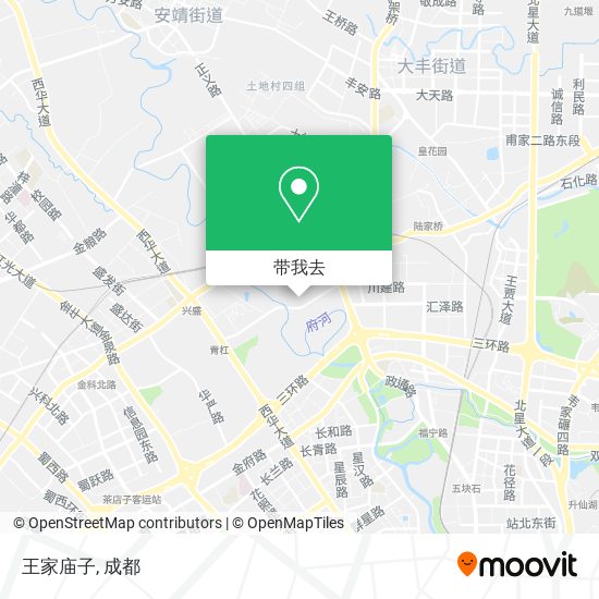 王家庙子地图