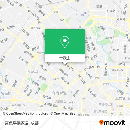 蓝色早晨家居地图