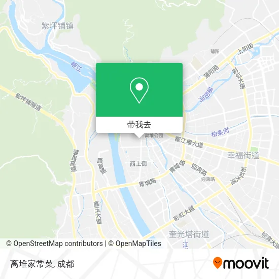 离堆家常菜地图