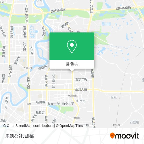 乐活公社地图