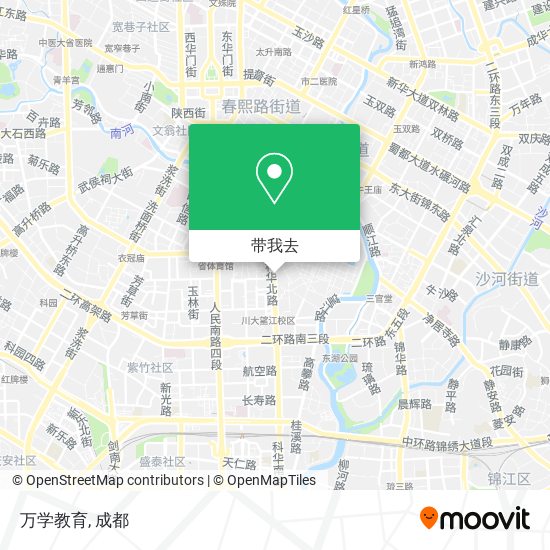 万学教育地图