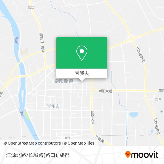 江源北路/长城路(路口)地图