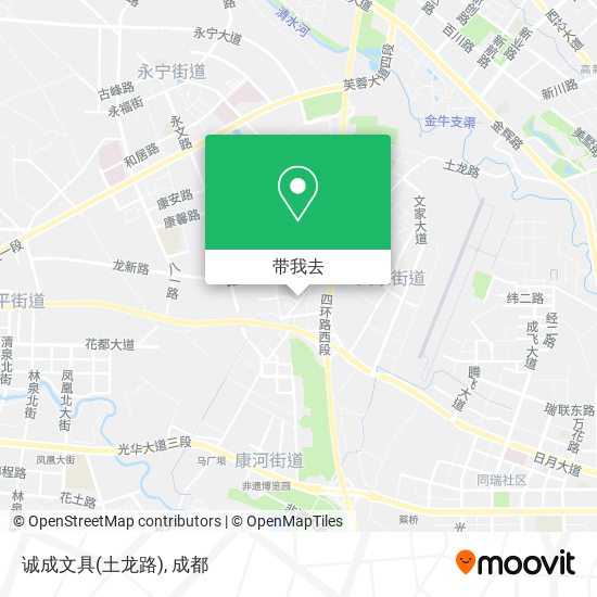 诚成文具(土龙路)地图