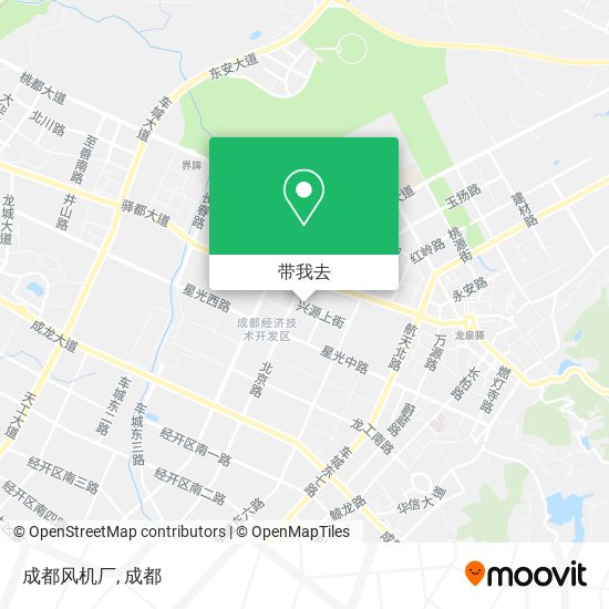 成都风机厂地图