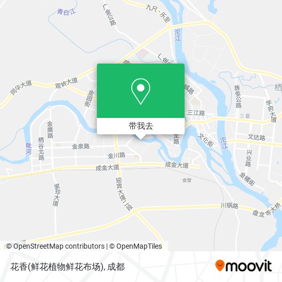 花香(鲜花植物鲜花布场)地图