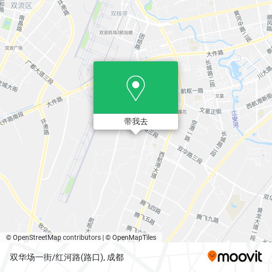 双华场一街/红河路(路口)地图
