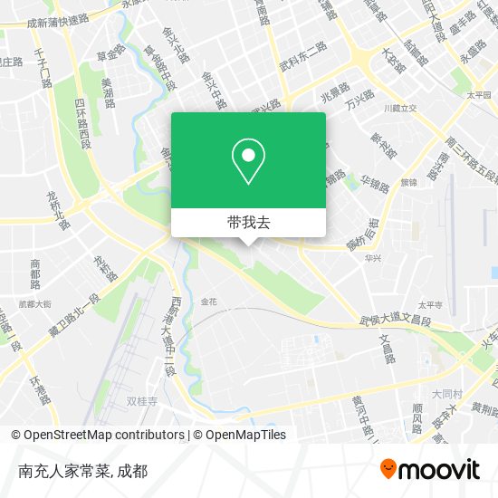 南充人家常菜地图