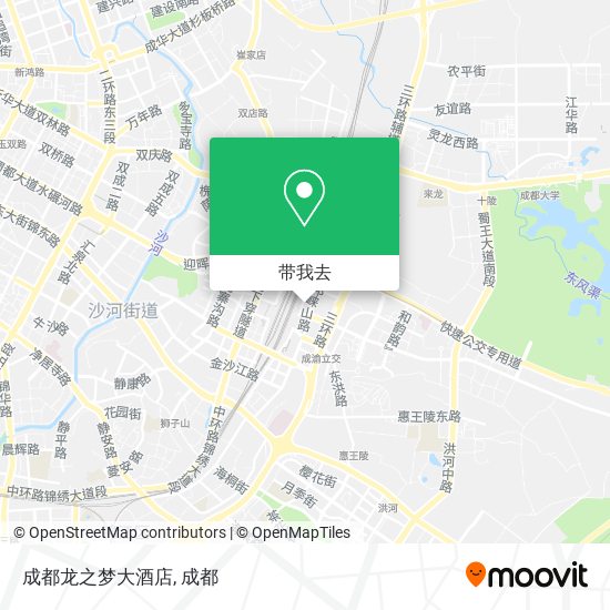 成都龙之梦大酒店地图