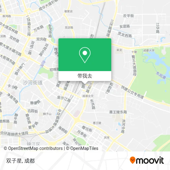 双子星地图
