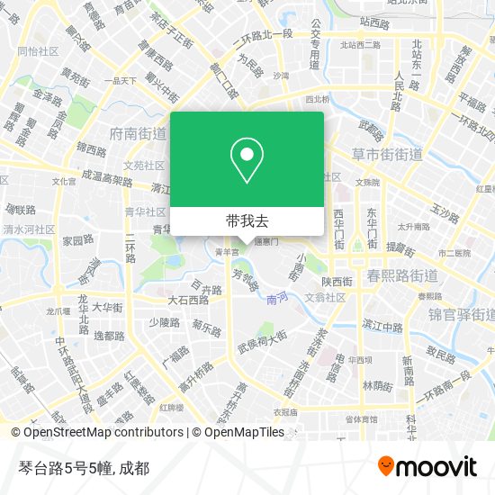 琴台路5号5幢地图