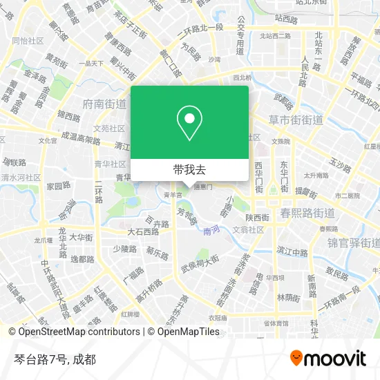 琴台路7号地图