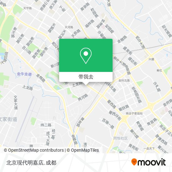 北京现代明嘉店地图