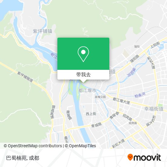 巴蜀楠苑地图