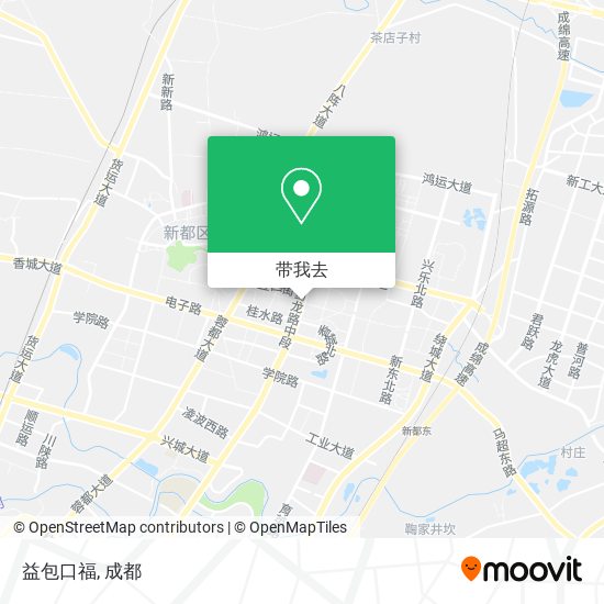 益包口福地图