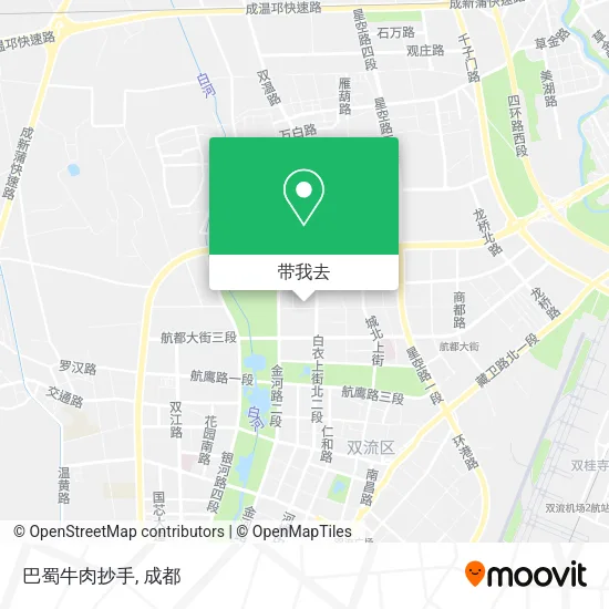 巴蜀牛肉抄手地图