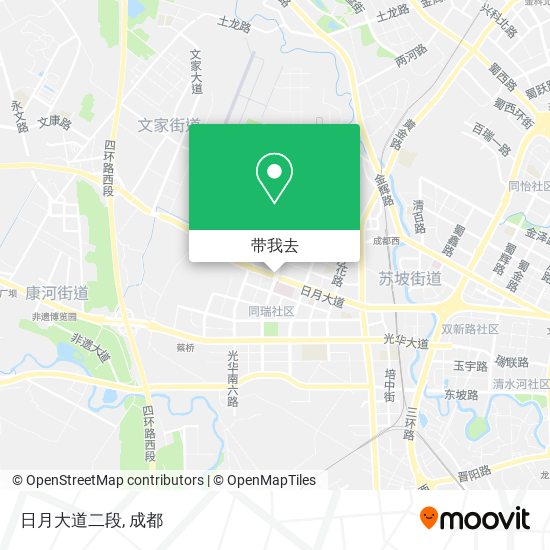 日月大道二段地图