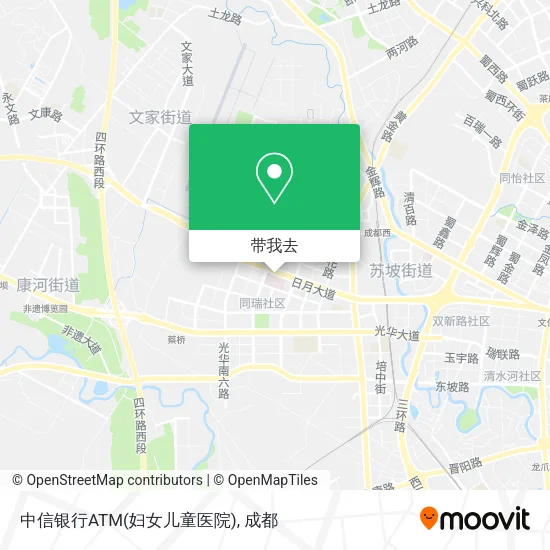 中信银行ATM(妇女儿童医院)地图