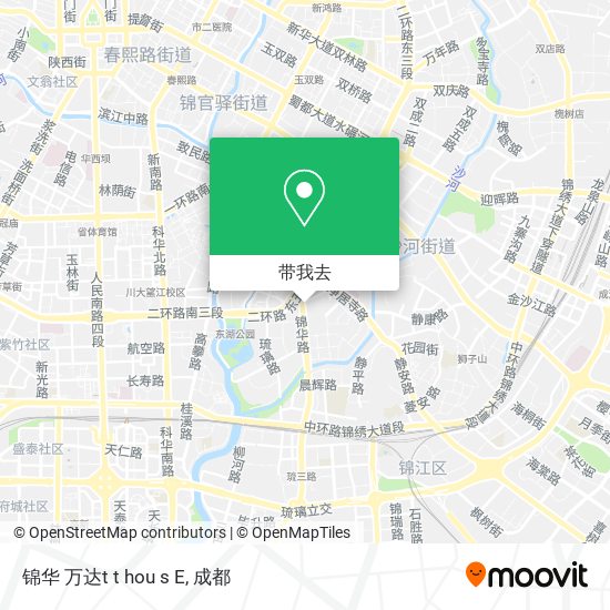 锦华 万达t t hou s E地图