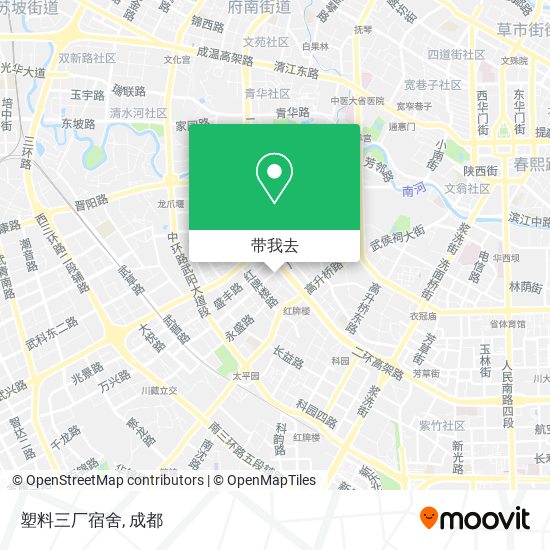 塑料三厂宿舍地图