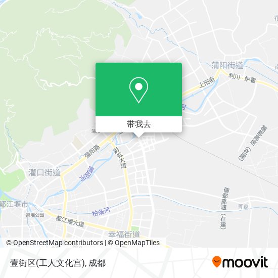 壹街区(工人文化宫)地图