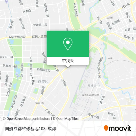 国航成都维修基地103地图