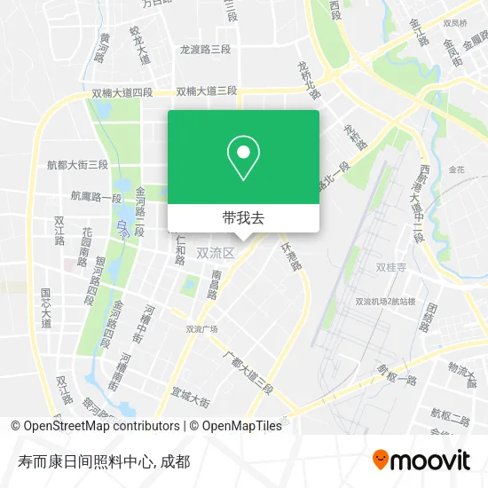 寿而康日间照料中心地图