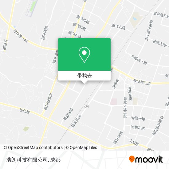 浩朗科技有限公司地图
