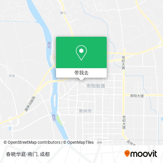 春晓华庭-南门地图
