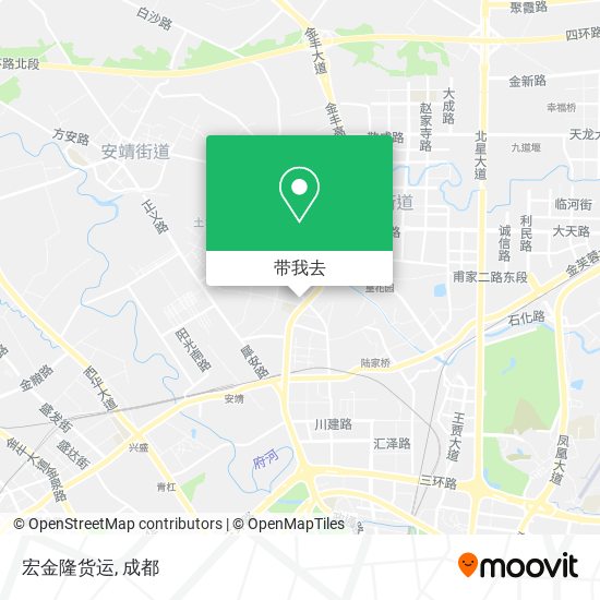 宏金隆货运地图