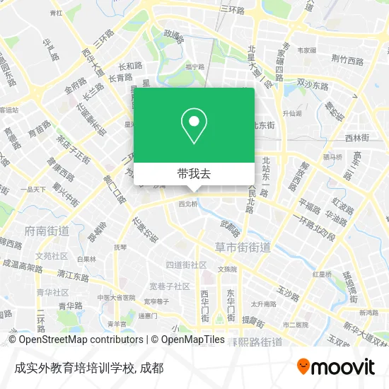 成实外教育培培训学校地图