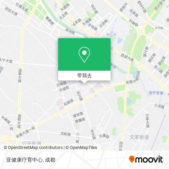 亚健康疗育中心地图