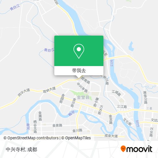 中兴寺村地图